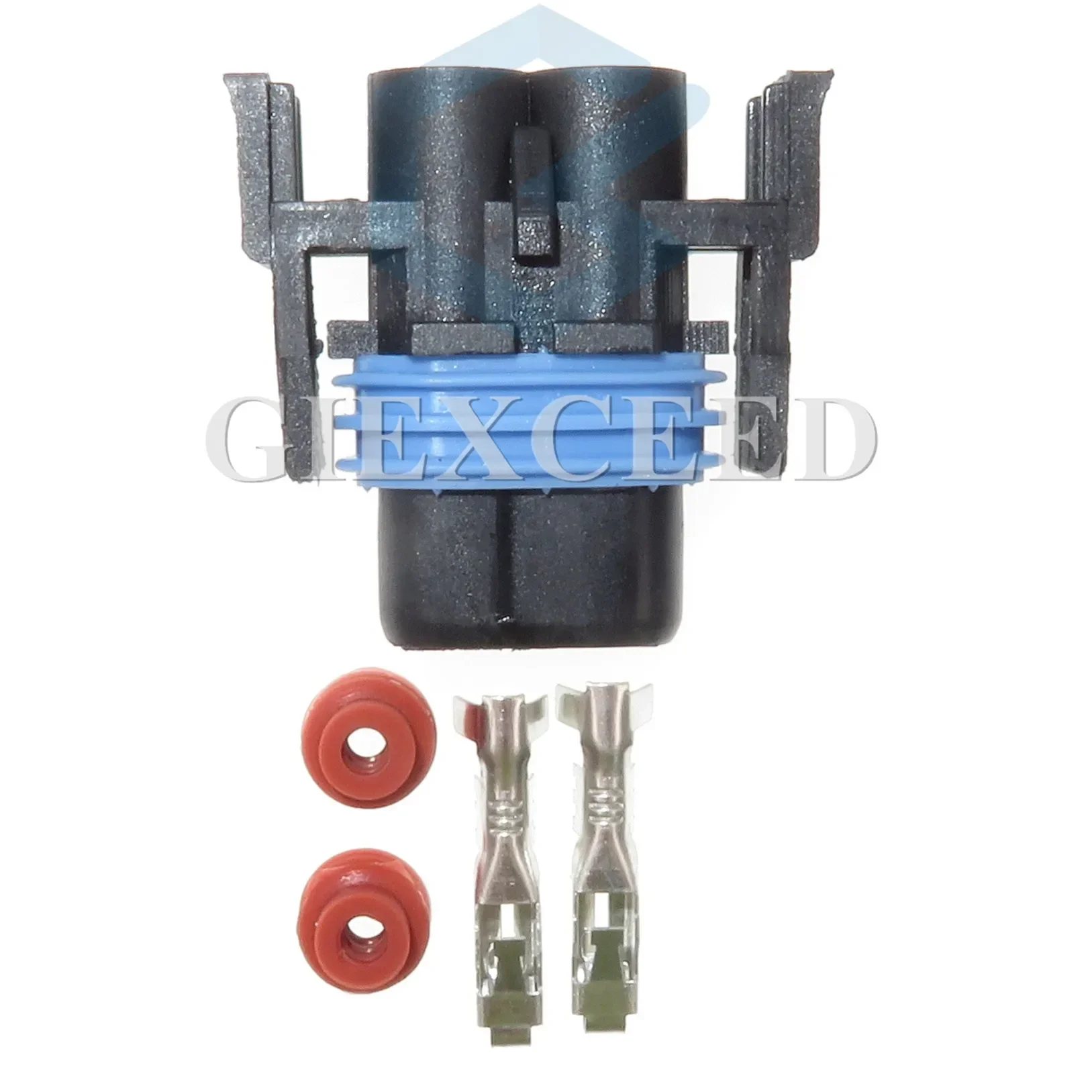 2 Sets 2 Pin MG652520-5 Car Headlight Fog Lamp Holder Connector AC Assembly H11 H8 881 Light Socket High Temperature Resistance
