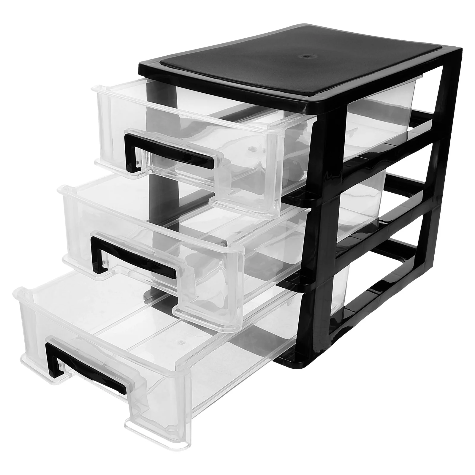 Multi-layer Storage Shelf Shelves Locker Manager Drawer Type Closet Cabinet Office White Drawers Bins