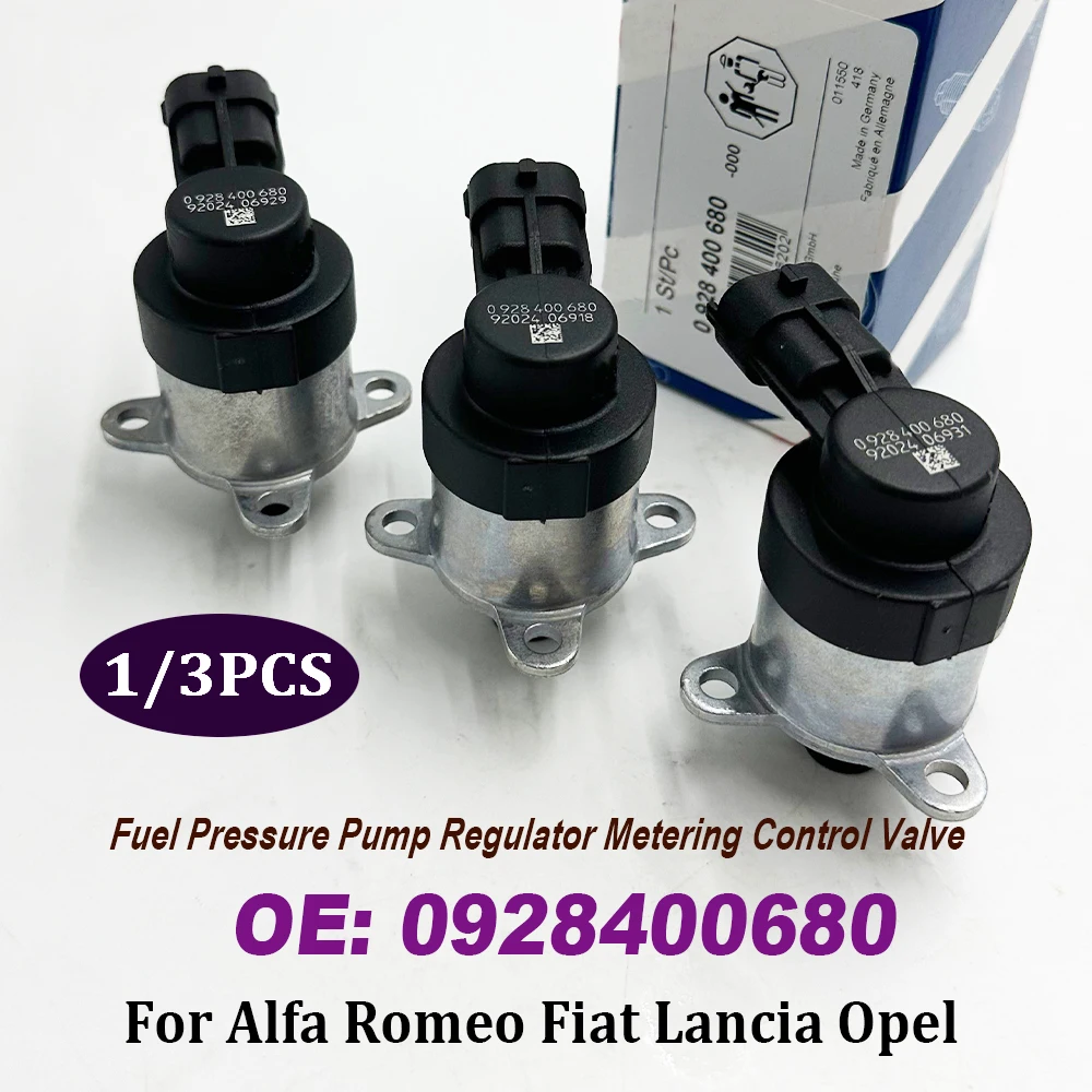 

New 0928400680 Fuel Pressure Pump Regulator Metering Control Valve 928400680 For A-lfa R-omeo Fiatt Lanciaa Opell