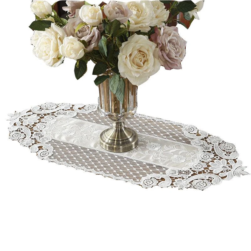 Beige Breathable And Easy Care Table Runner For Hotel And Wedding Decor Easy Wash Hotel Table Runner