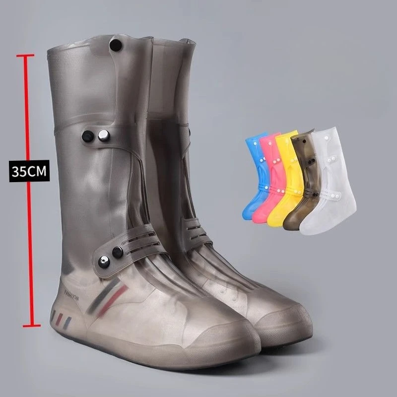 Botas De Lluvia De Goma Para Hombre, Planas, Ligeras, Punta Ancha, Primavera-otoño_voghion.com