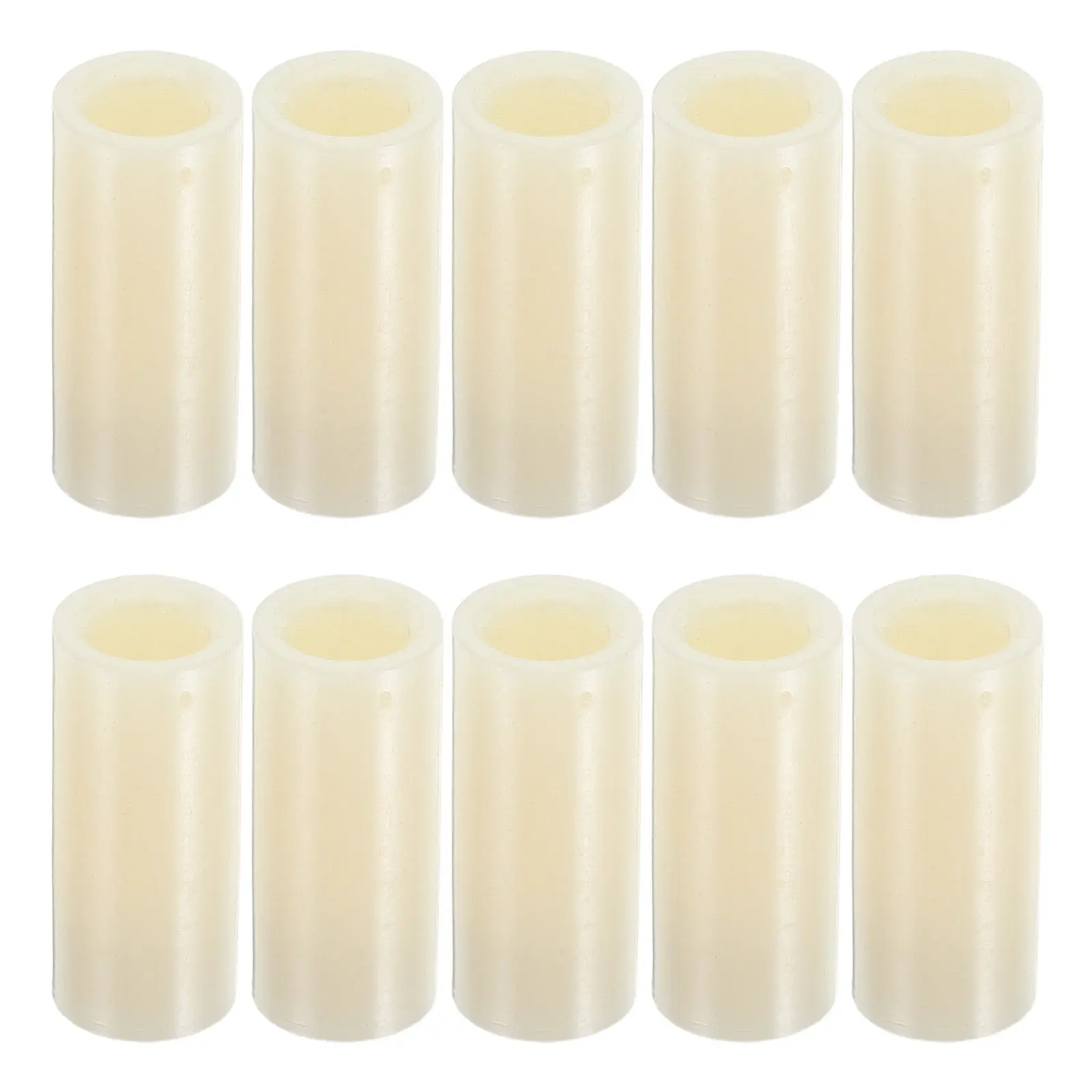 

10Pcs Pool Cue Tip Replacement Kit 11Mm Screw-on Copper Ferrules for Billiard Cues Quick-Install Threaded Professional