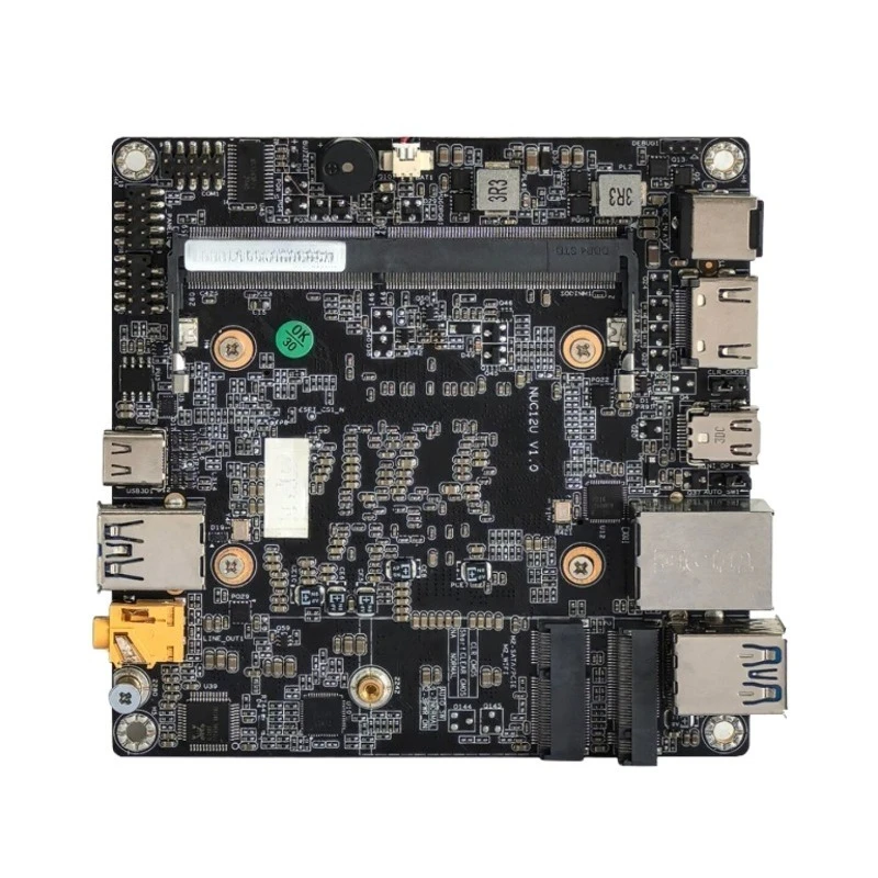 For The 13th Generation I7-1260P/1355U Mini NUC Industrial Control Main Board Micro Industrial Board