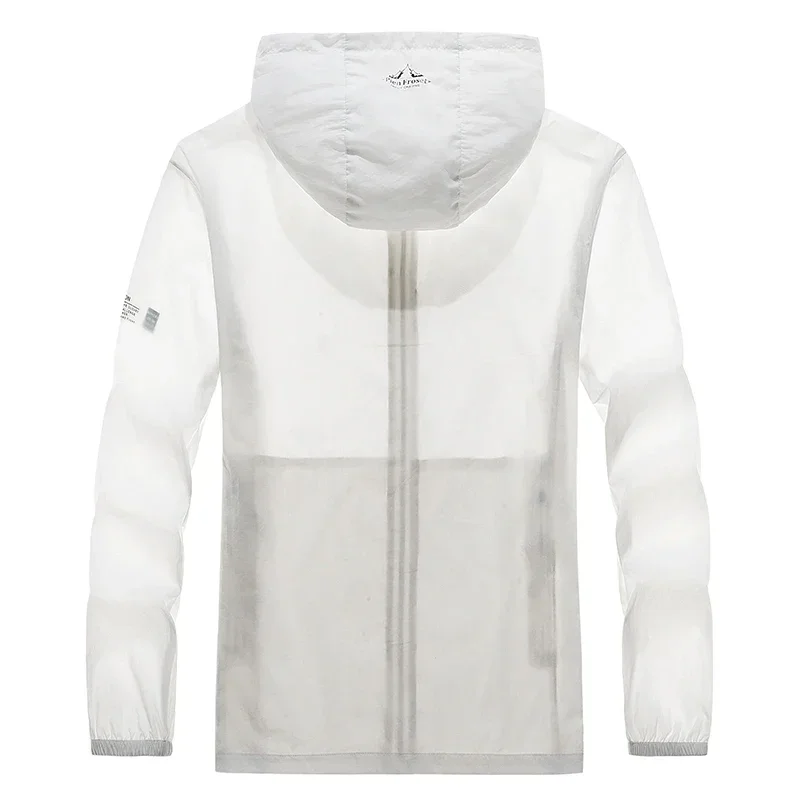 2025 الرجال مقاوم للماء الرجال النساء سترة واقية معطف واق من المطر سترة المطر التنزه تسلق الرجال الملابس الشمس حماية التخييم مقاوم للماء Jac #3
