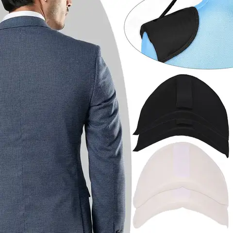 Accessories Men&Women For Shirt Suit Coat Shoulder Pad  With Hook Foam Sponge Shoulder Pads Covered Set-in Sewing Shoulder Pad