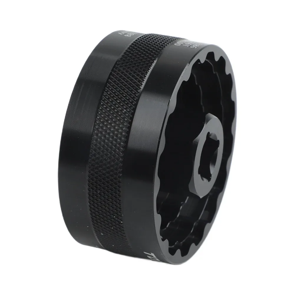 Threaded Sleeve Bottom Bracket Tool Field Repair 120g 4.23oz Precision Aluminum Socket for torque Wrench Compatible