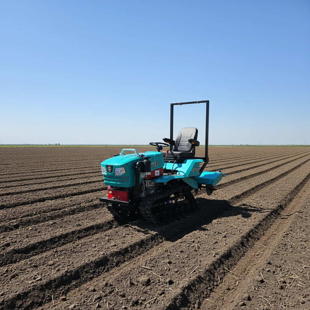 

EPA 35HP Garden Farm Cultivator Crawler Tractor with Excavator Accessories