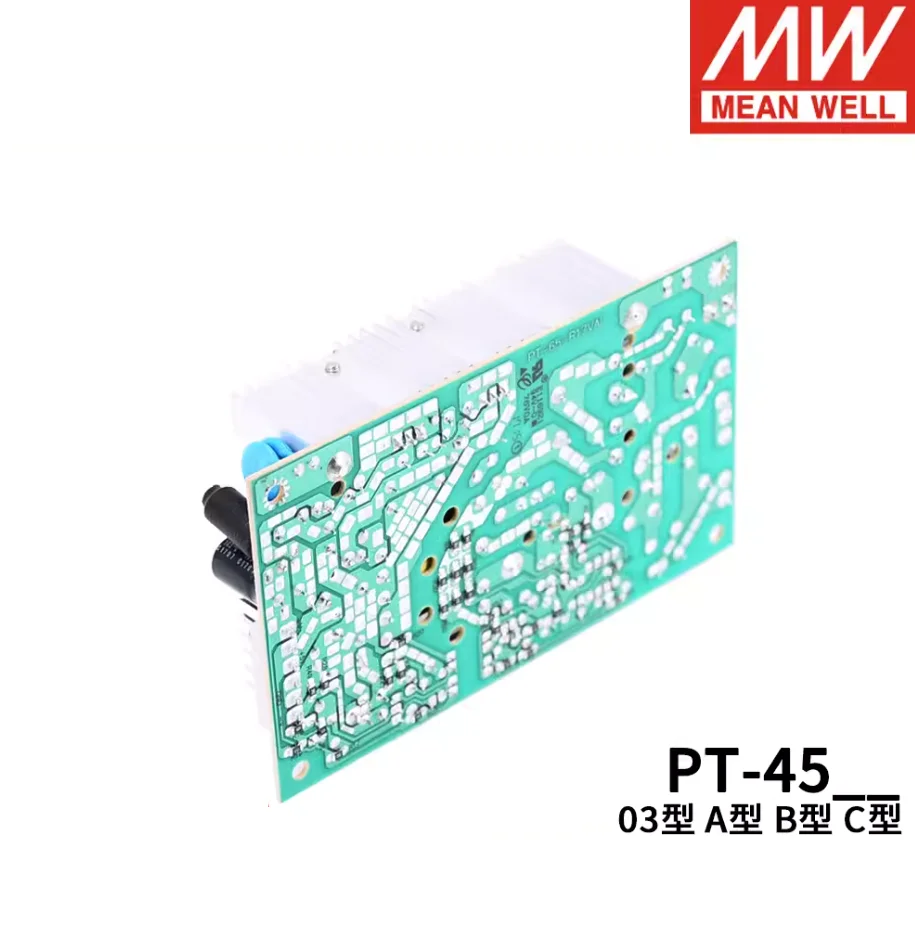 MEAN WELL 45WTriple Output Switching Power Supply PT-4503 | 3.3V5V12V PT-45A | ±5V12V PT-45B | 5V±12V PT-45C | 5V±15V