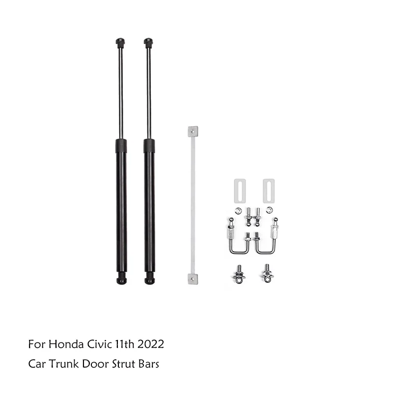 For Honda Civic 11th 2022 Rear Door Trunk Box Supporting Hydraulic Lift Rod Strut Spring Shock Bars Bracket