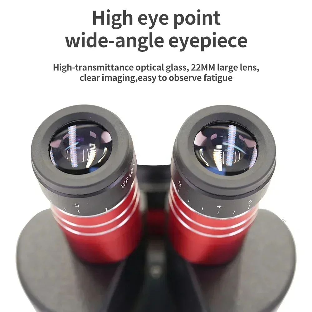 YCS 6558X 6.5-58 Zoom High-definition Trinocular Microscope with Large Base for Mobile Phone PCB Welding Microscope Tool Kit