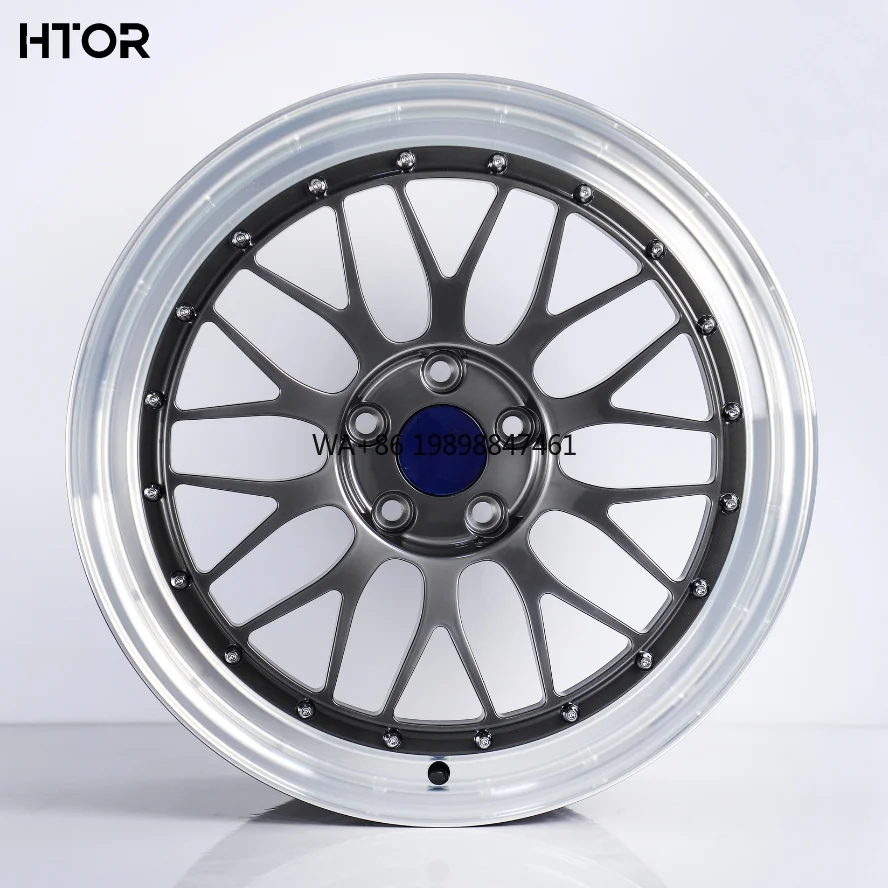 

Rivet Decoration 17-20 Inch 5x108/114.3 Forged Alloy Wheels Gloss Black Machine Lip Customized Color New
