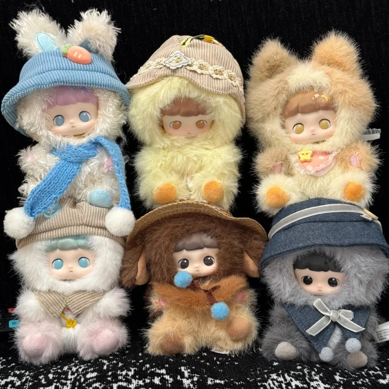 

Toptoy MaiDongDong Warm Wood Children's Whispers Series Blind Box Anime Figure Mystery Box Toys Plush Surprise Bag Pendant Gifts