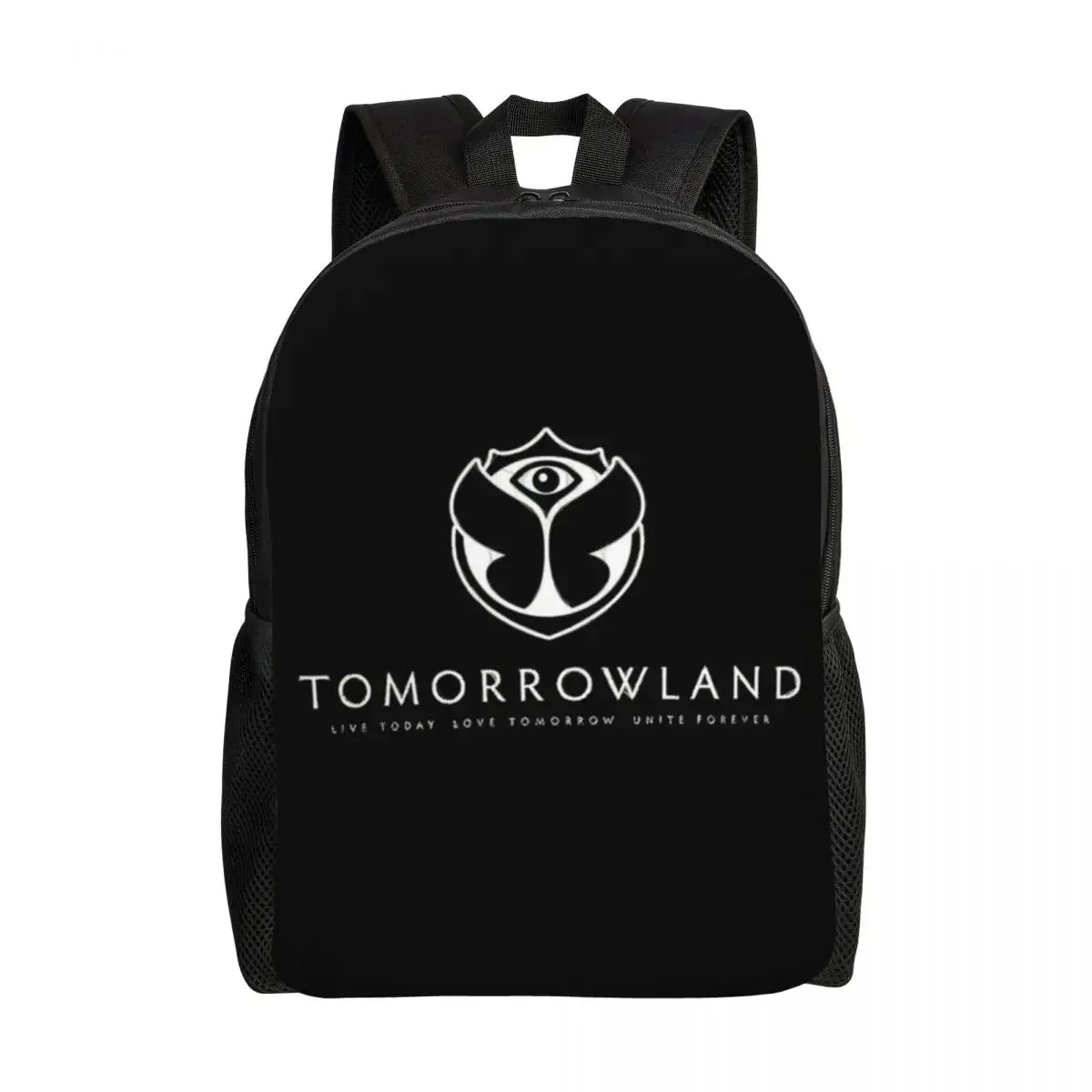 

Custom Tomorrowland Backpacks for Men Women Waterproof School College Bag Print Bookbag