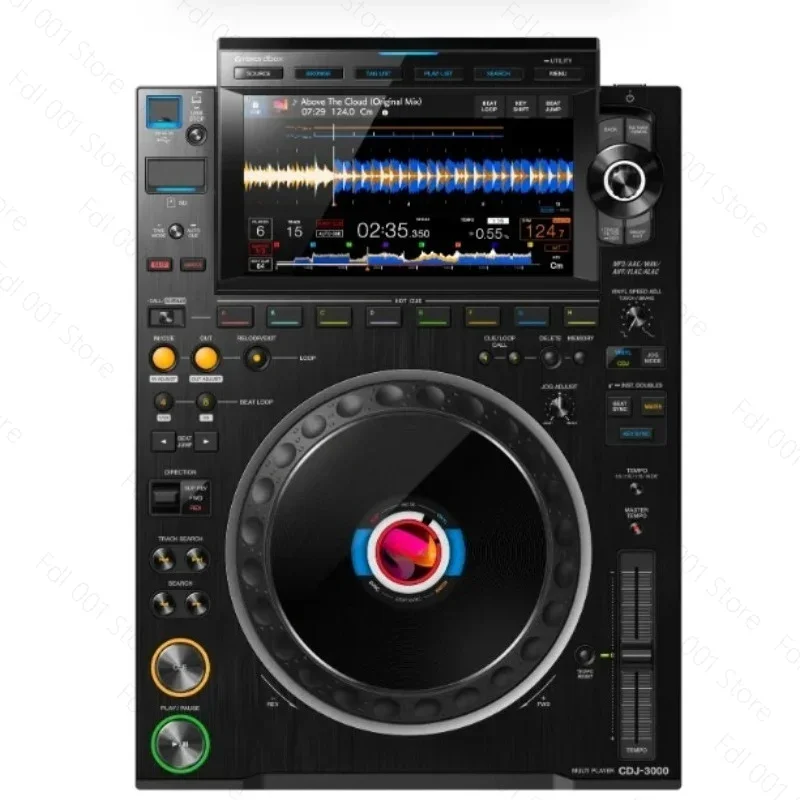 Used DJ Media Player CDJ-3000 9 Inch Touch Screen Digital Turntable Support USB