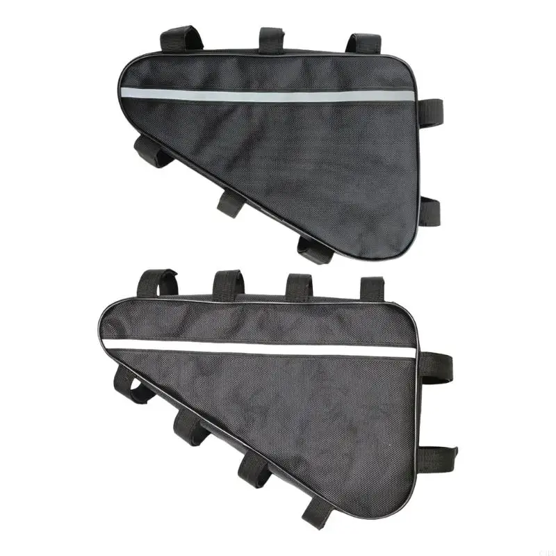 

C4DE Батарея Организаторы Бэки с верхней трубкой с седло -боком электрический батарейный пакет батарея батарейка для батареи для