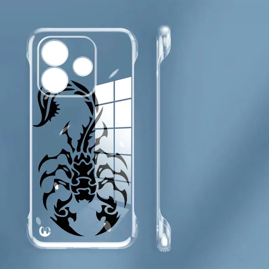 Scorpion Spider Phone Case for Redmi Note 14ProPlus5G 14 12Pro5G 13ProPlus 13 Pro 10Pro4G TPU Soft Cover