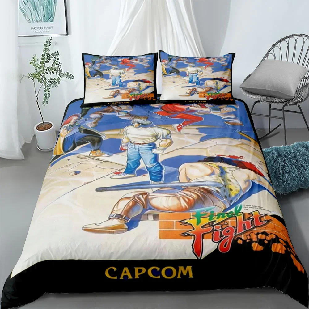 Streets of Rage Final Duvet Cover Set without sheet King Queen Double Full Twin Single Size Bed Linen Set