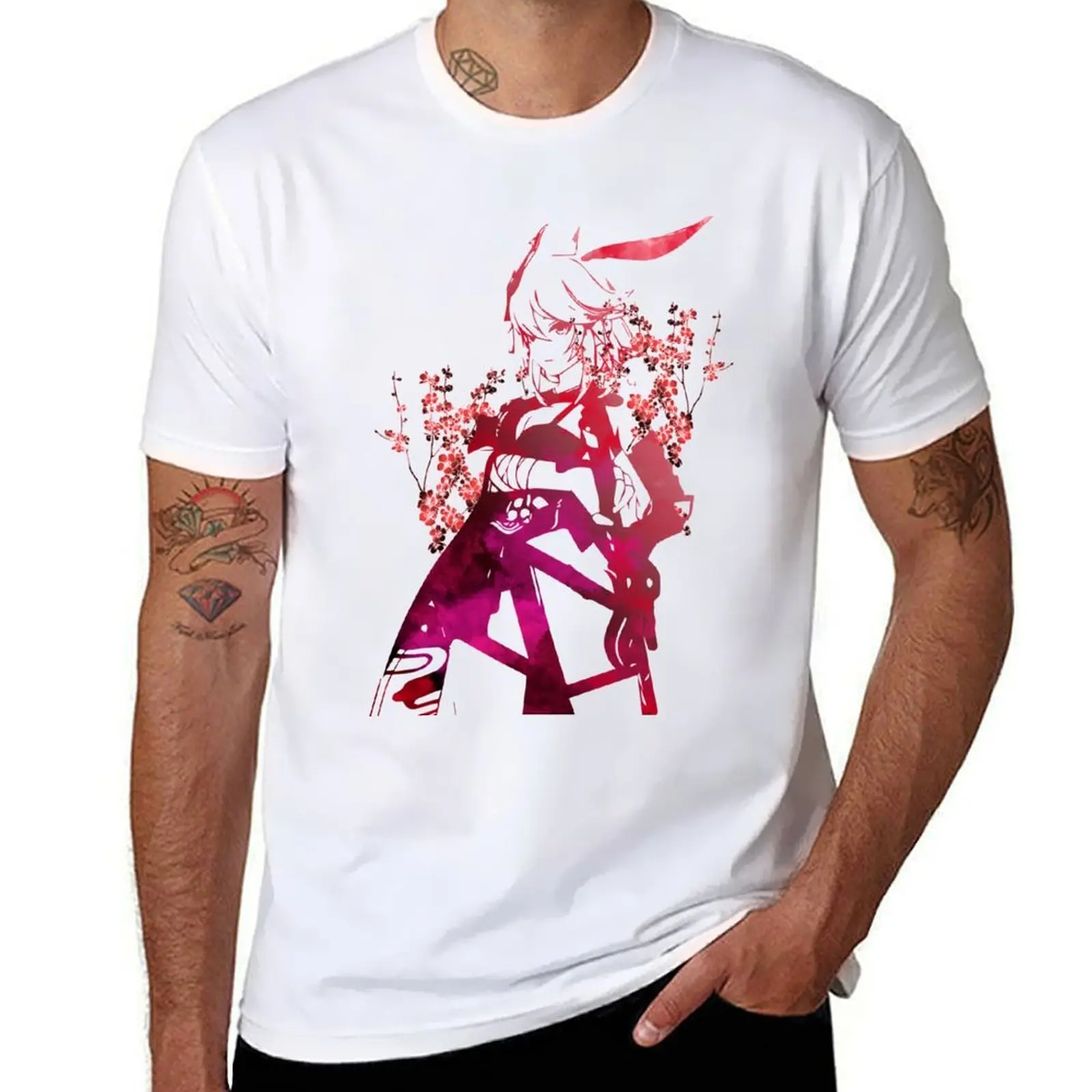

Yae Sakura T-Shirt man t shirt designer man t shirt cotton high quality T-Shirt
