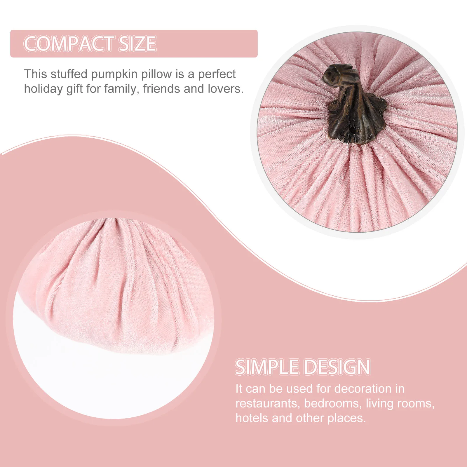 

Pillow Stuffed For Stuffed Pumpkin Decoration Kids Halloween Gift Soft Simulation Cushion Home Decor Throw Pillow