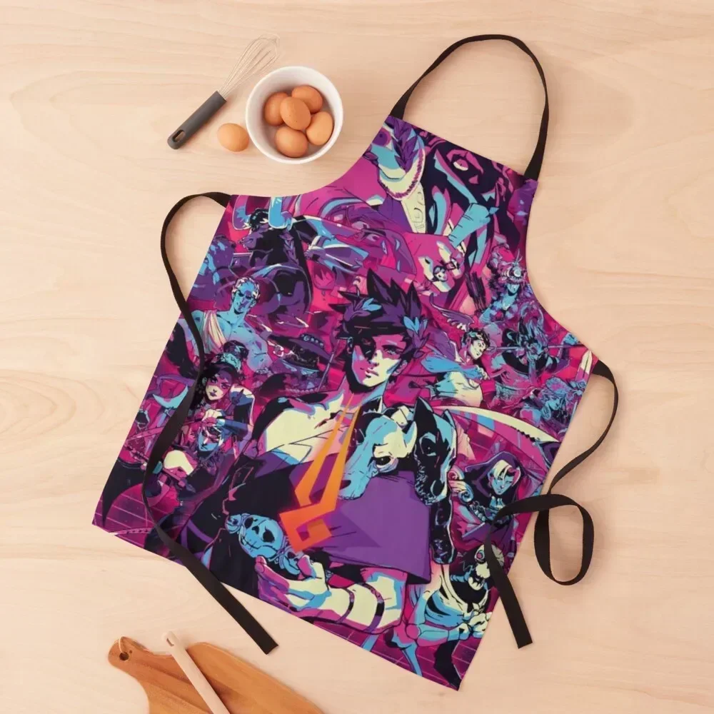 

HADES GAMEATWORKPOSTER Apron Chef Uniform Custom Kitchen with personal logo Apron