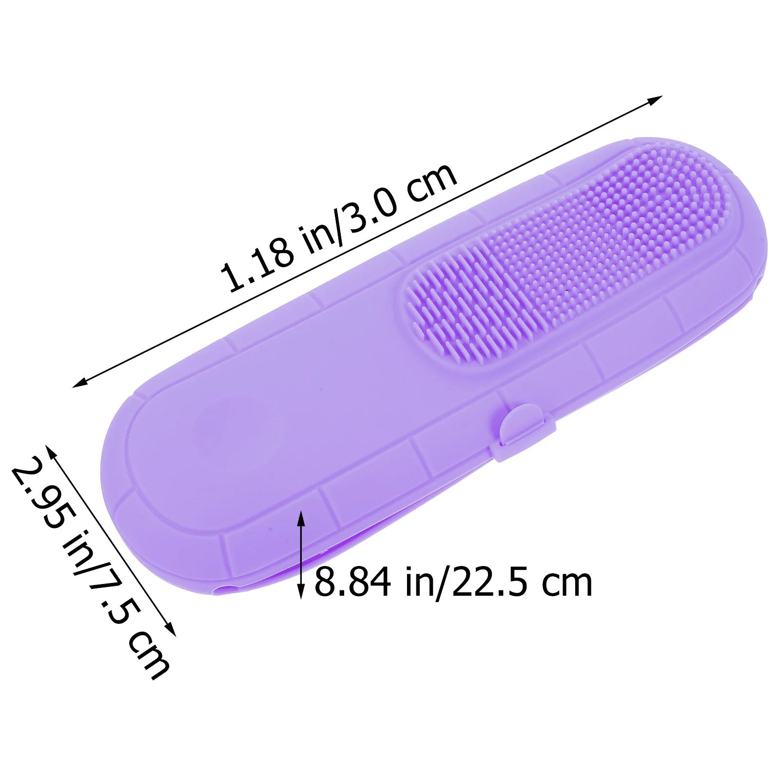 Estuche Compacto para Brochas de Maquillaje, Estuche Multifuncional de Silicona para Viajes, Organizador de Belleza Portátil, Estuche para Brochas de Maquillaje de Viaje