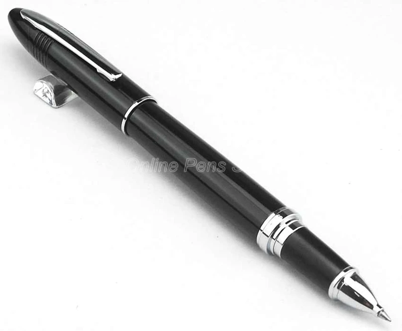 Duke 911 Black & Silver Metal Roller Ball Pen Professional Writing Pen DRP005