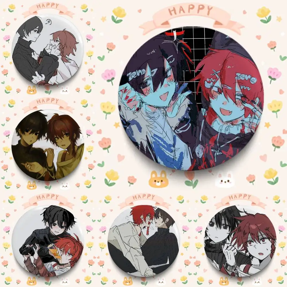 Zeno Remake Anime Badges 25 32 44 58 75 Mm Round Cosplay Pin Bag Decor Fans Collect Friends Gifts Brooch Souvenir
