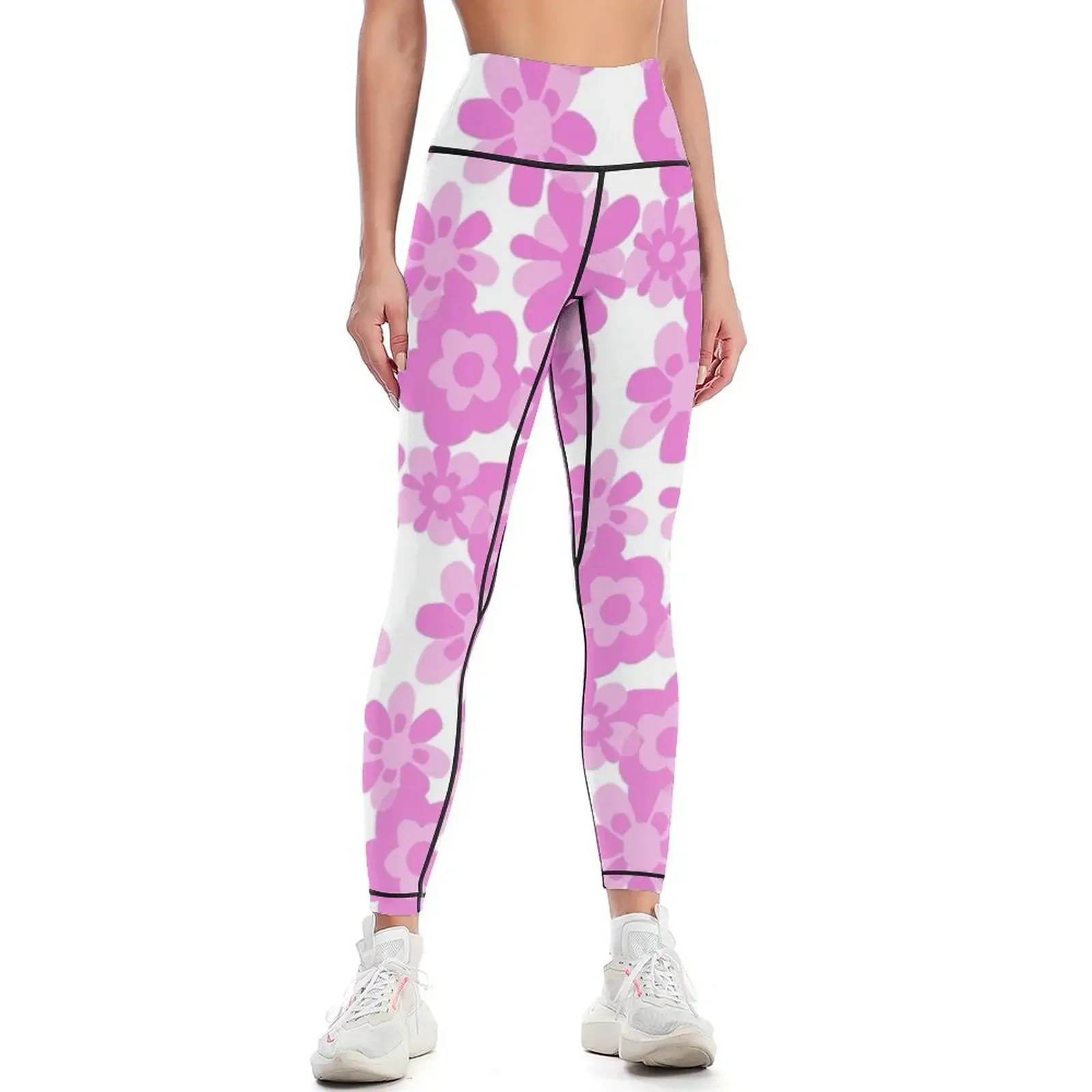 

Леггинсы Flower Power, спортивный женский спортивный комплект для фитнеса, леггинсы для спортзала, сексуальная женская спортивная одежда для спортзала, женские леггинсы