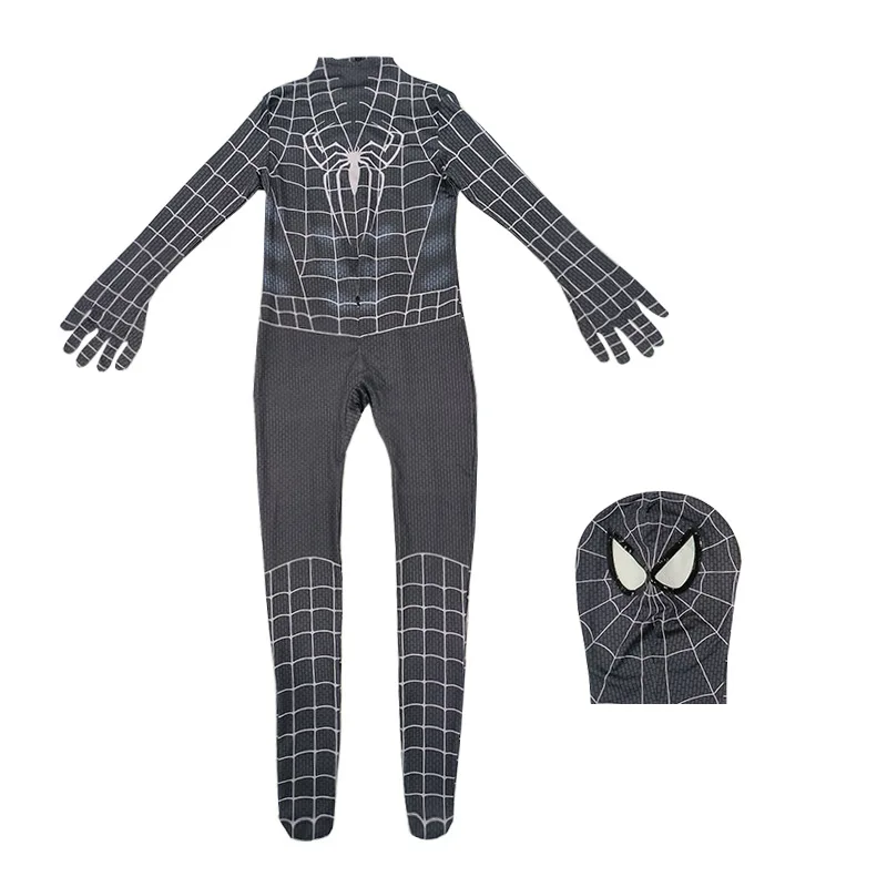 2025 Nieuwe Spiderman Cosplay Fantasy Kostuums Jumpsuit voor Jongens Meisjes Miles Morales Superheld Halloween Carnaval Zentai Bodysuit