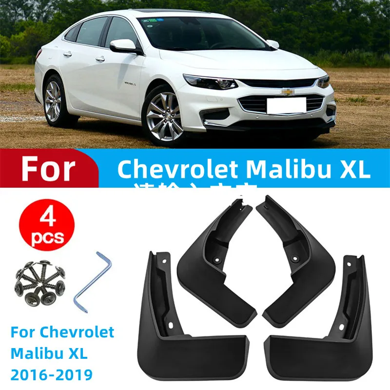 

Mudguards For Chevrolet Malibu XL Mud Flaps 2016 2017 2018 2019 Splash Guards Wheels Fender MudFlaps Front Rear Car Accessories