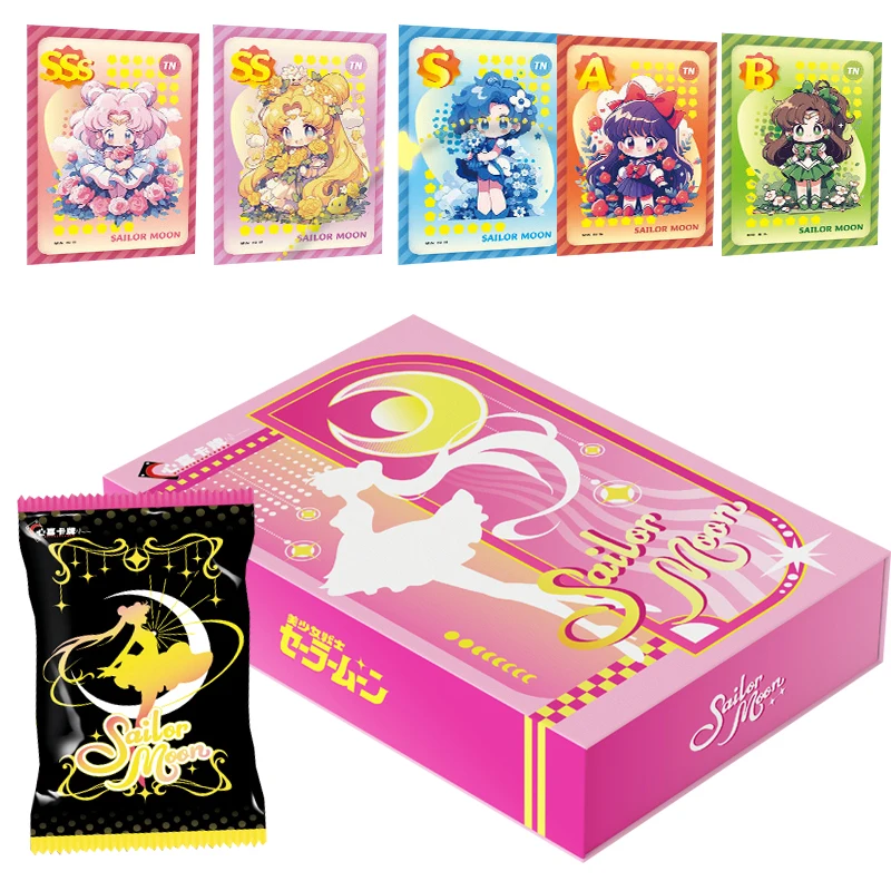 Sailor Moon Card Sailor Moon Anime Collectible Edition Cards Sailor Moon Beauty Goddess Pretty Cute Girls Cards Birthday Gifts