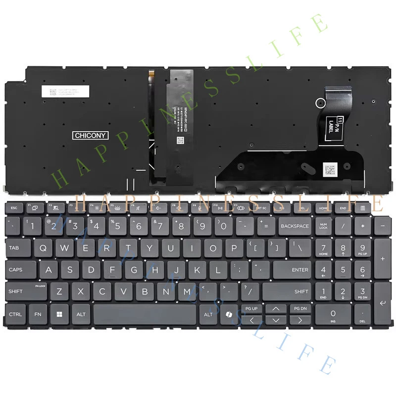 Y... New Internal US Backlit Keyboard For HP ZBook Fury G1i 16 18 inch Workstation PC