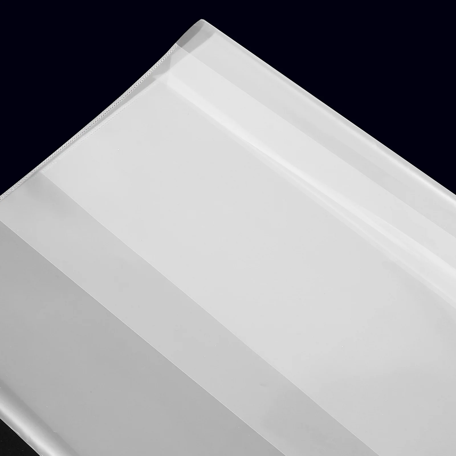 

10Pcs Plastic Book Cover Clear Transparent Protective Cover for Textbook Notebook School Student Use Grease Dirt Resistant