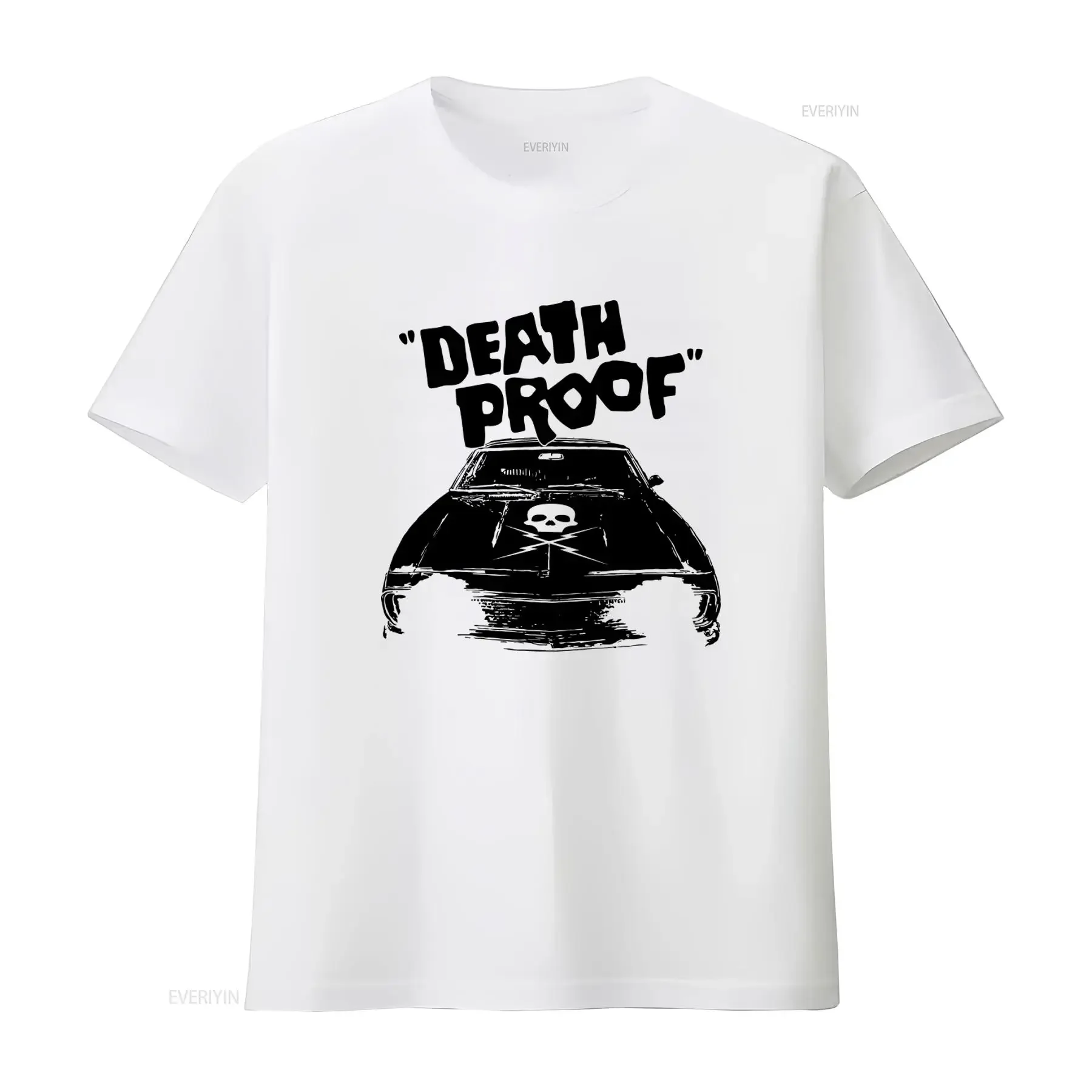 Death Proof Movie Poster Vintage Style Men's T Shirt Natural Color Available in Size 5XL vintage Washed Slightly Comfortable