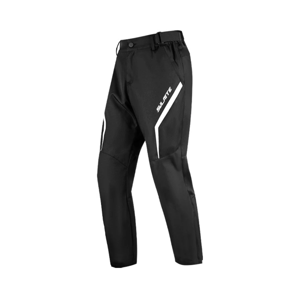 Summer Motorcycle Pants Men Women Universal Breathable Mesh Motocross Motorbike Riding Trouser Pantalon Built-in Protective Pads - Image 2