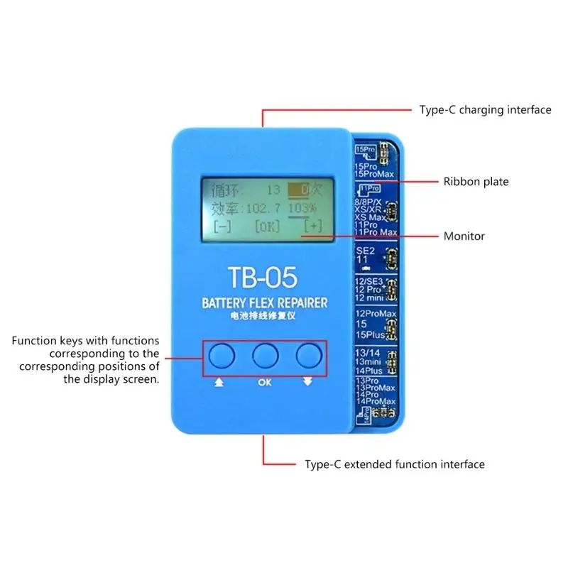 r53c-battery-data-cycles-recovery-repair-cable-for-phone-11-15-battery-warning-window-popping-up-removing-tool