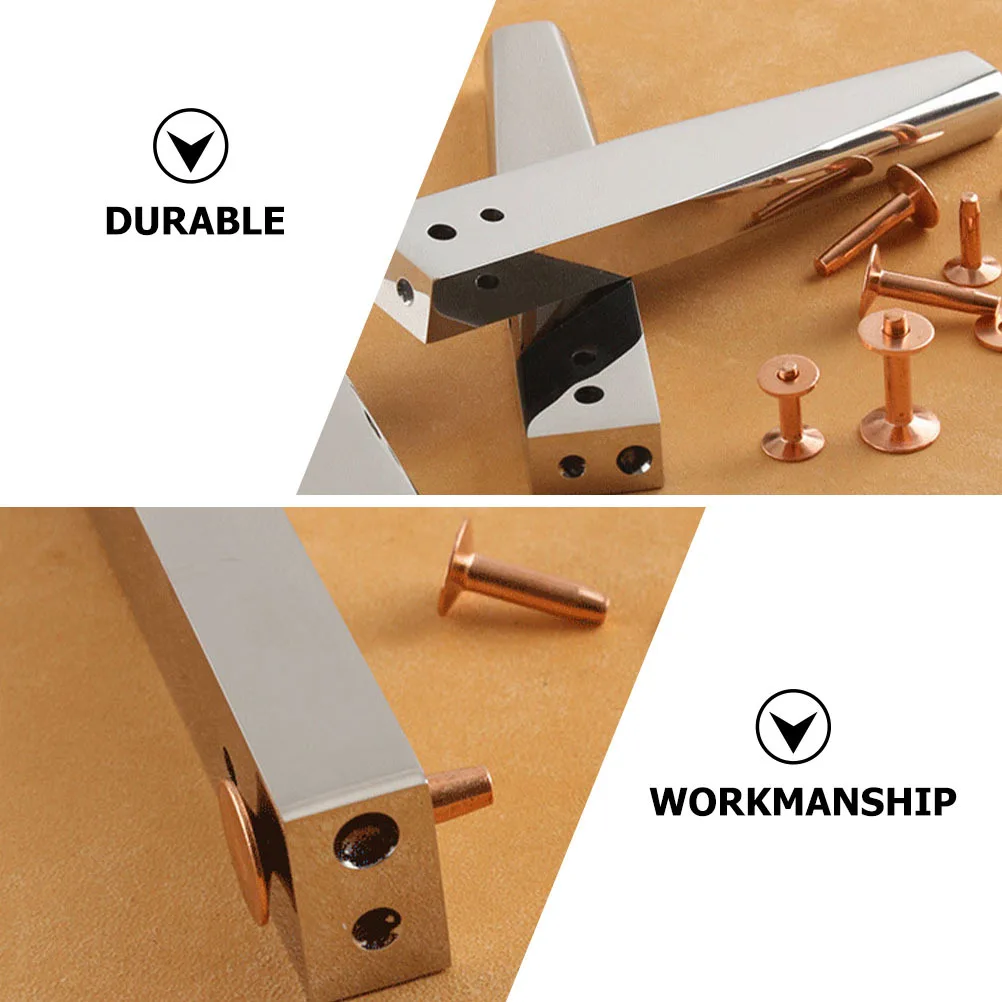 1Pcs Rivet Mounting Tool Stainless Steel DIY Craft Accessory Durable Portable Home DIY Rivet Accessory