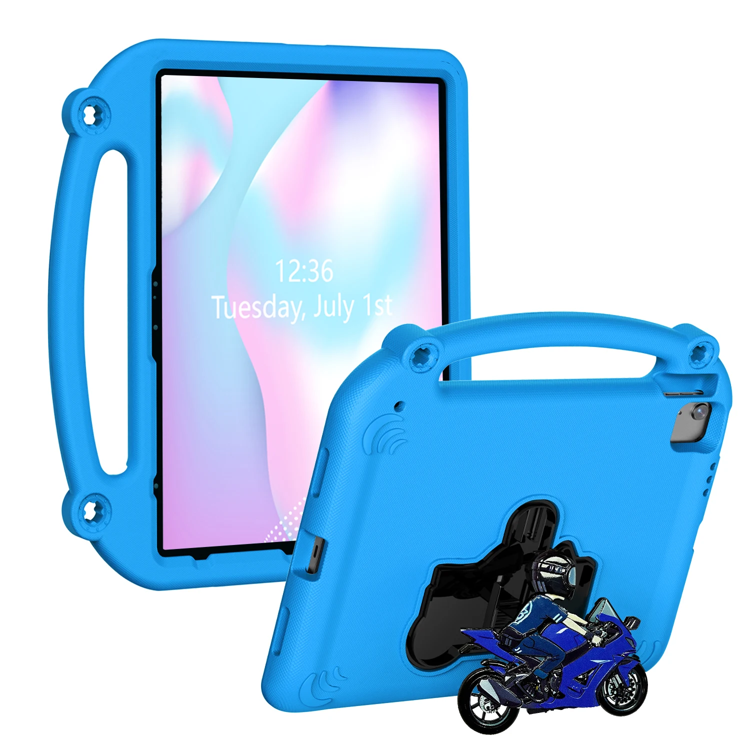 

EVA Stand Case For iPad Pro 13 2025 M5 2024 M4 Air 13 2025 M3 2024 M2 Pro12.9 2018 2020 2021 2022 3rd 4th 5th 6th Gen Kids Cover