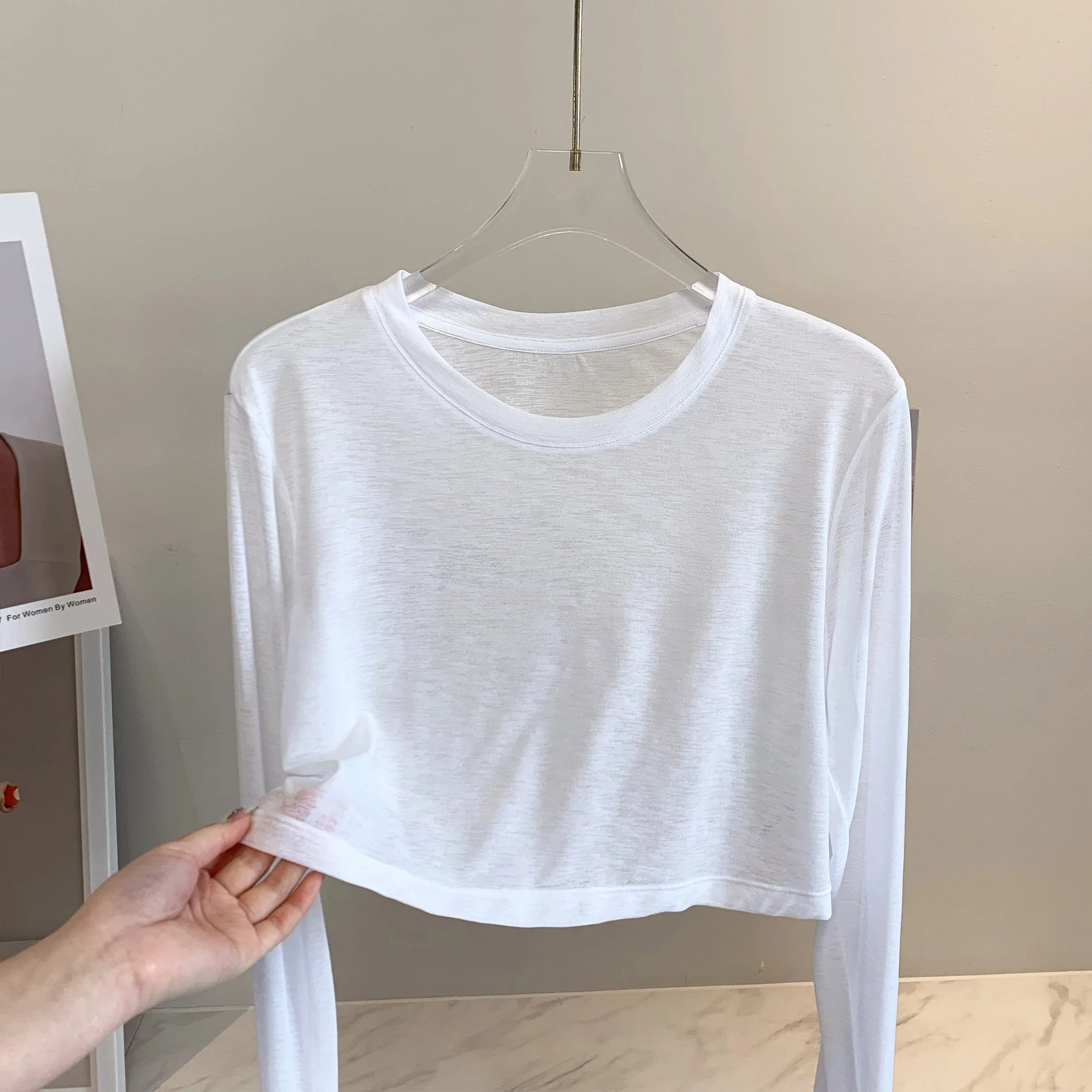 여성용 편안한 핏 세트 아름다운 하이웨이스트 요가 팬츠 통기성 커버업 패셔너블 티 피스 슈트