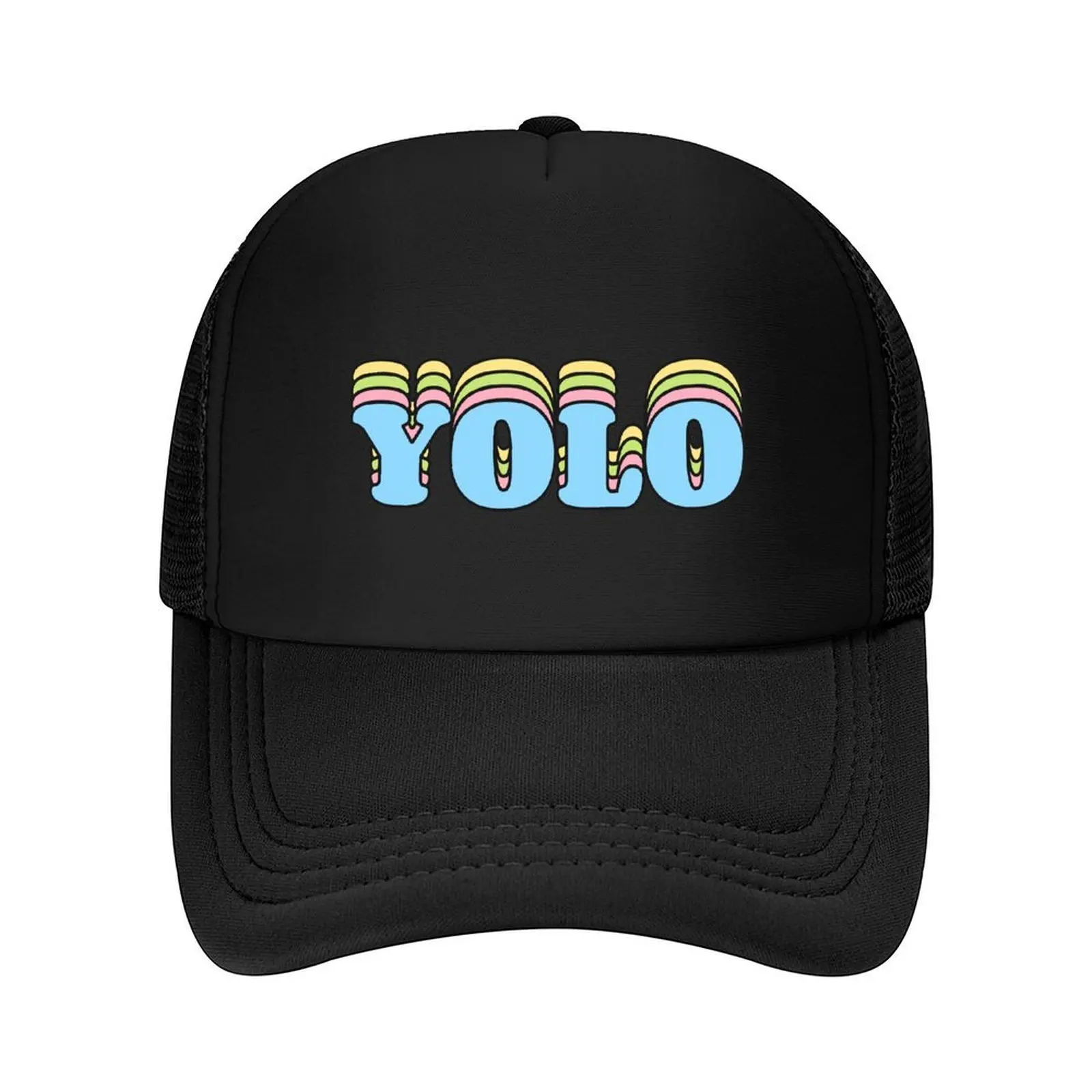 

yolo Baseball Cap black Snap Back Hat Golf Cap Rugby Hats For Men Women's