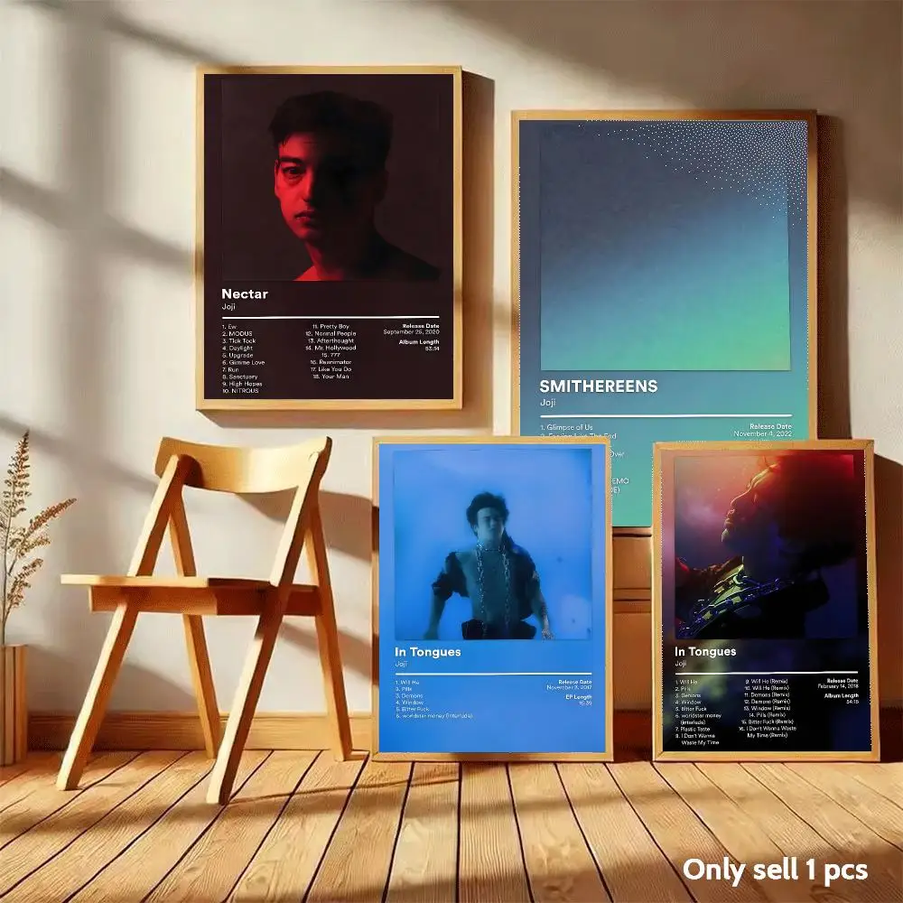 J-Joji J-Joji Nectar Poster Home Living Bed Room Bar Hallway Sticky Wall Art Printing Aesthetic Decor