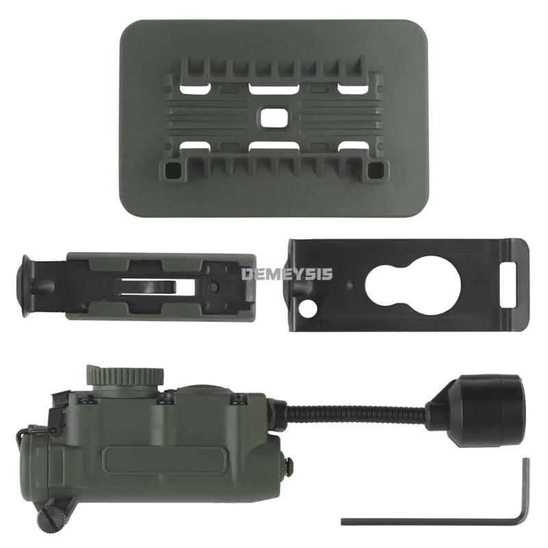 

Airsoft Helmet Lamp Tactical Strobe Light Red / Green / Blue / White / IR Head Lights Hunting Fishing Auxiliary LED Flashlight