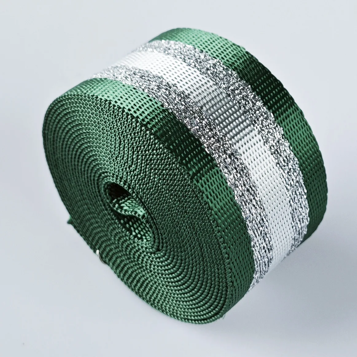 3 Yard 1,5 inch/3,80 cm Lurex Strip Jacquard Nylon Webbing Band voor Handtas DIY knutselen