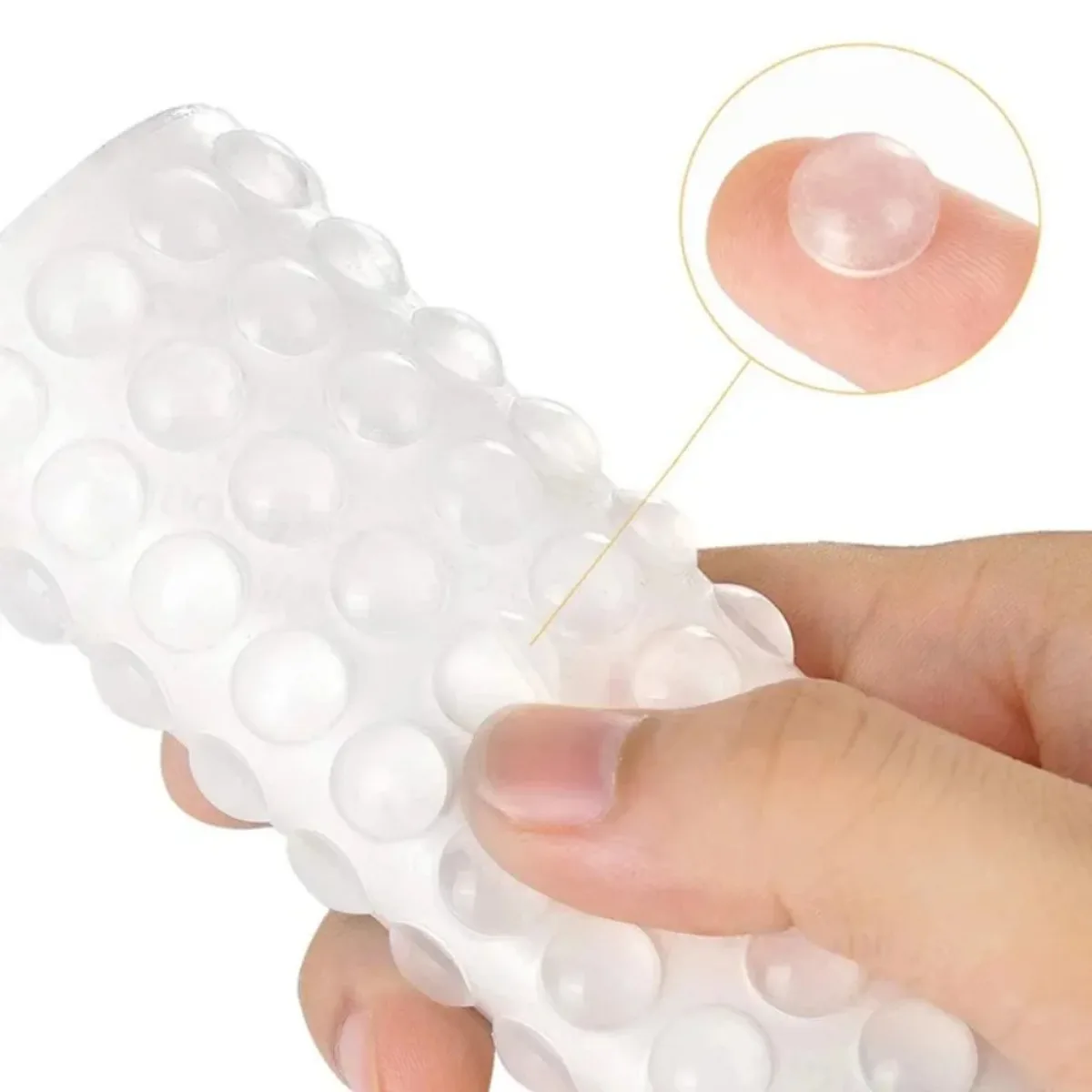 Furniture Door Stopper Pads 100Pcs Self-Adhesive Silicone Bumpers Drawer Cabinet Buffer Noise Reduction Uses For Home Hardware