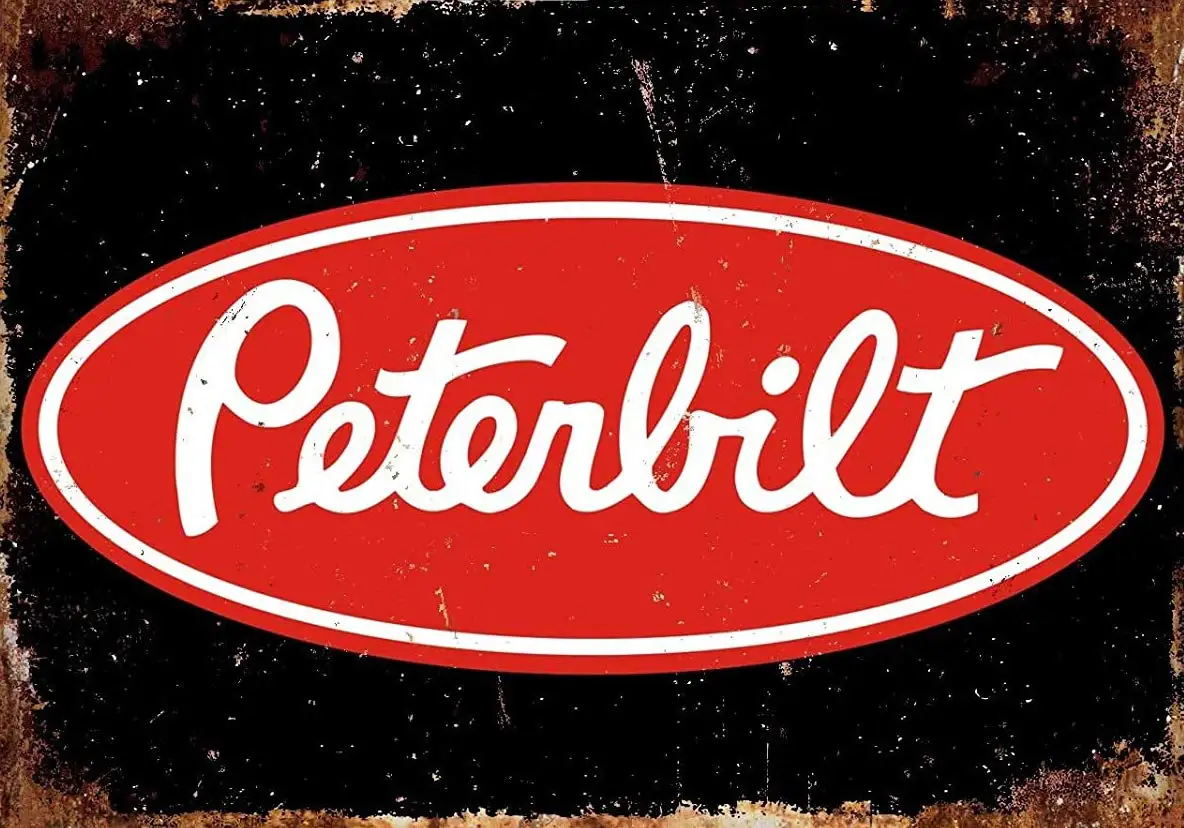NGFD Peterbilt Trucks Tin Sign Metal Decor Metal Tin Sign 8X12 Inches sign