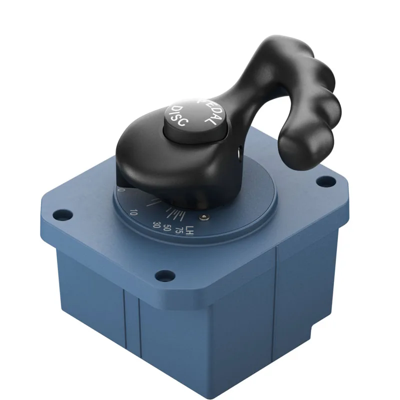 WINWING NWS 32 Flight Simulation Steering Tiller Nose Wheel Steering Tiller Left-Handed/Right-Handed  1.0 for XPlane MSFS 2024
