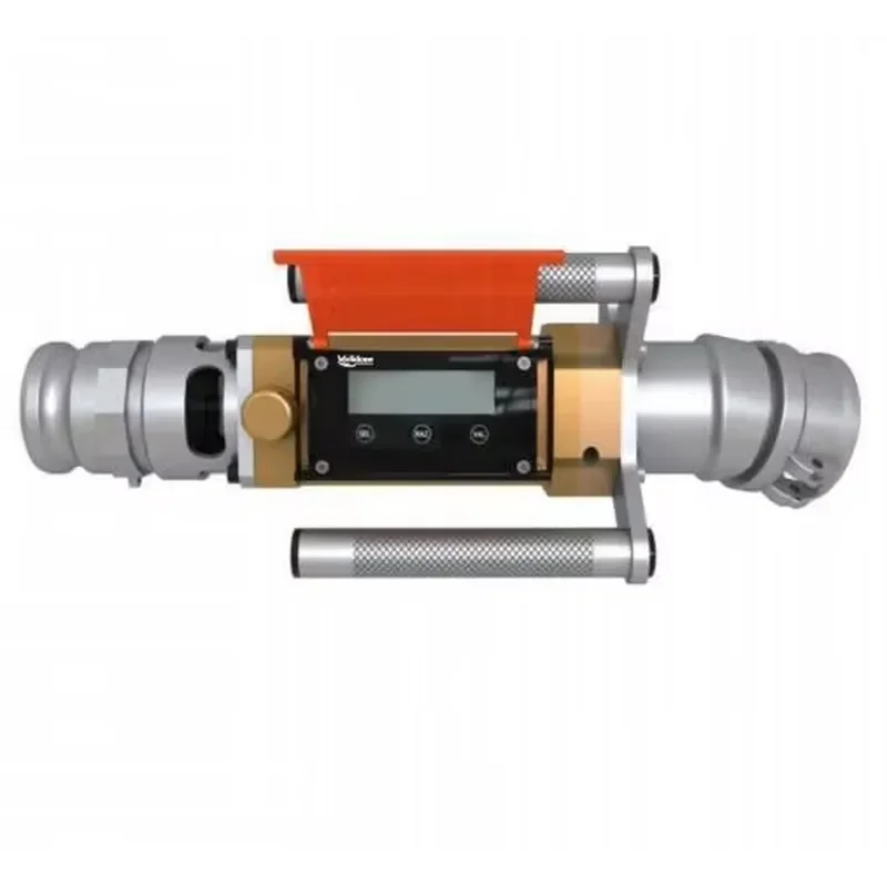 Portable Fuel Tank Gravity Unloading Flow Meter for Diesel 3 Inch Quick Connector