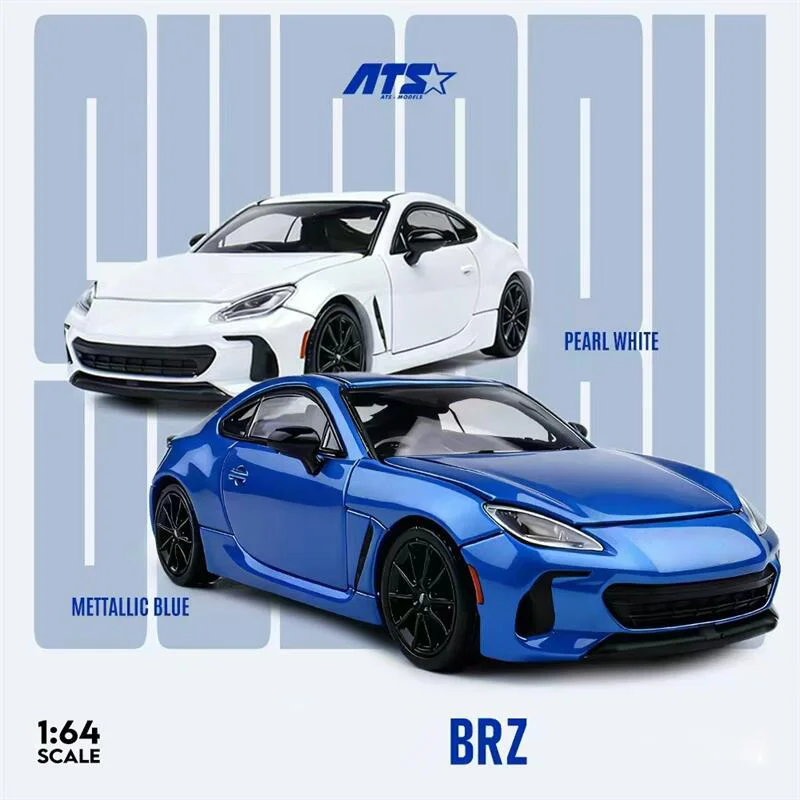 (Przedsprzedaż) ATS 1:64 BRZ Model kolekcjonerski samochodu odlewany ciśnieniowo