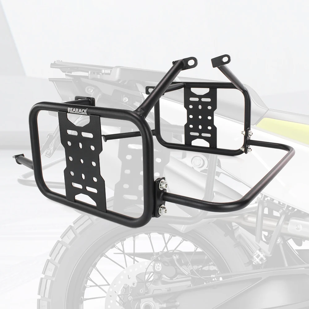 

Motorcycle Saddlebag Support Racks Mounting Brackets Pannier Racks Side Carrier Norden 901 2022 2023 2024 2025 For Husqvarna