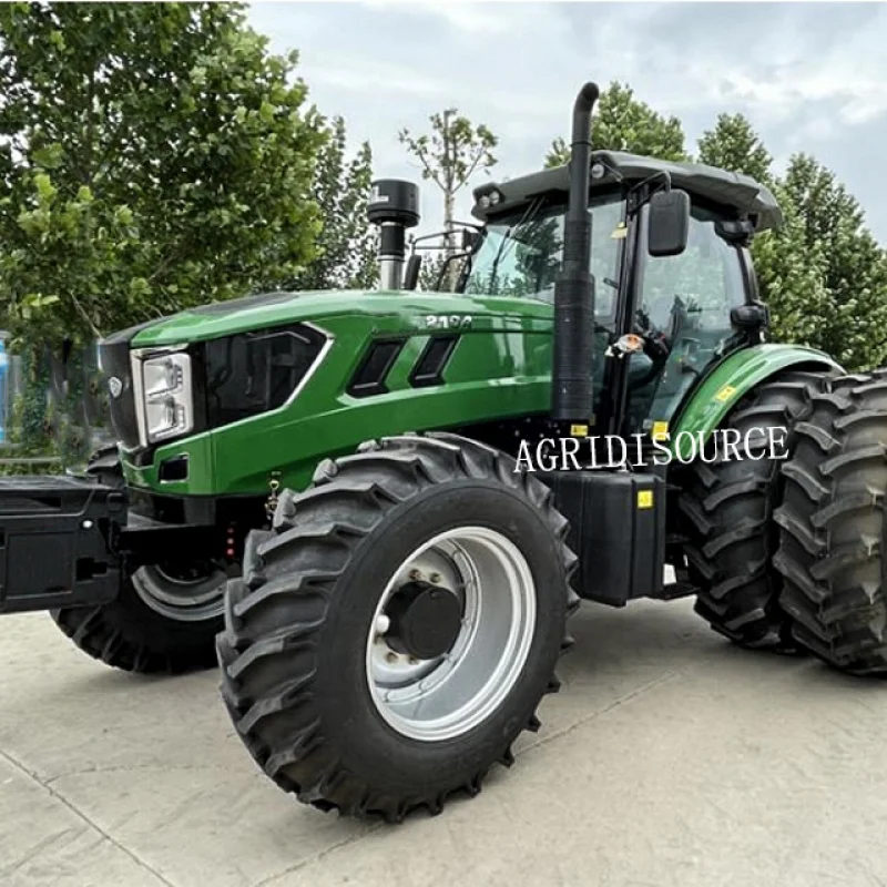 Duradero: 260hp 4x4 cabina tractores agrícolas traktor tractor agrícola granja diyuan